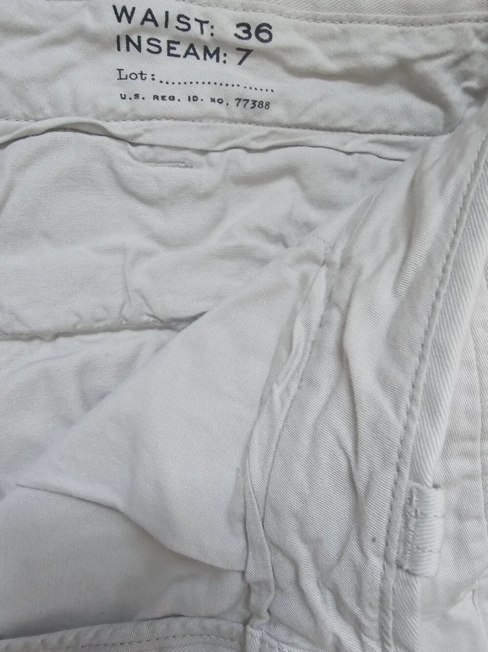 J.Crew Men's Khaki Chino Shorts 100% Cotton 7